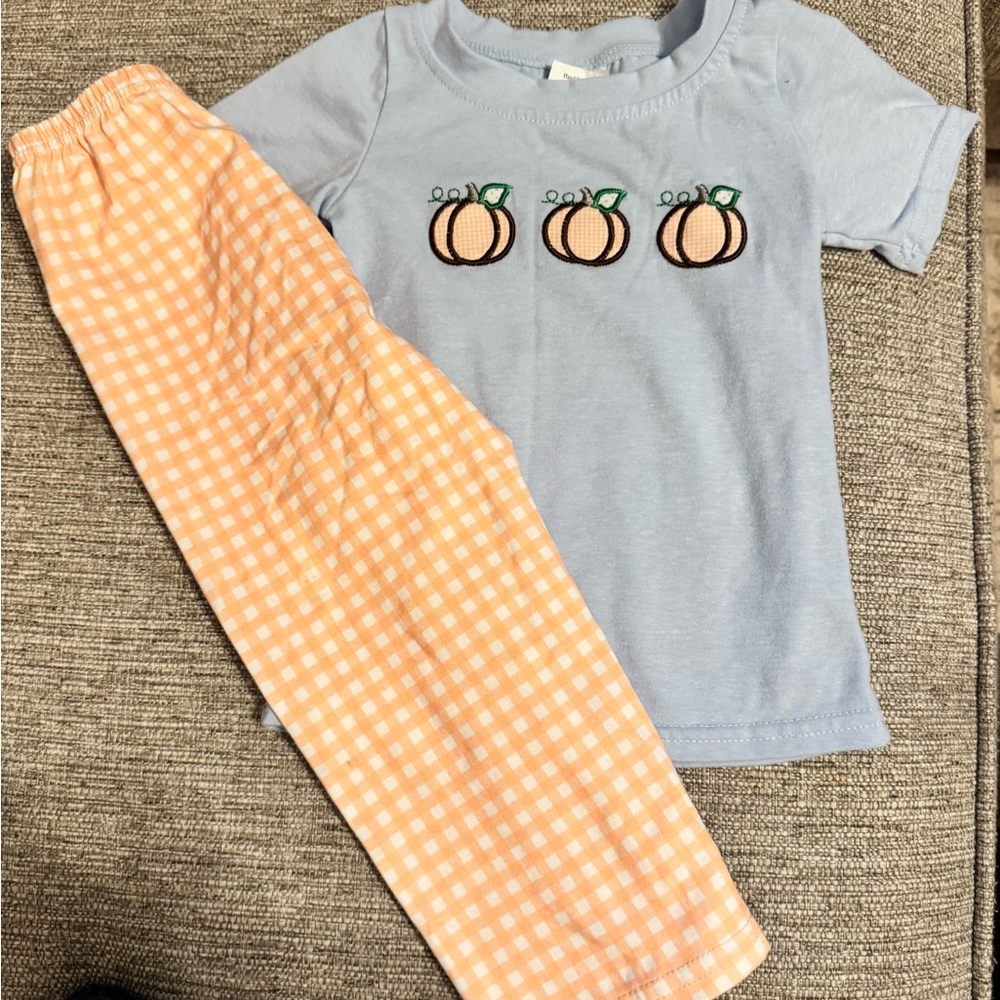 Pumpkin Pants Set